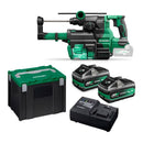 HiKOKI KSDH3628DA WV1Z ACCU BOOR-BREEKHAMER 36VSDS+ - 2X MV-B 36V 4,0AH/18V 8,0AH