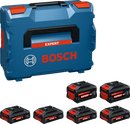 Bosch EXPERT EXBA18V 4×4,0Ah + 2×8,0Ah Accupack in L-Boxx - 1600A0373G