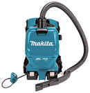 Makita DVC261TX22 2x18 V Rugstofzuiger voor schoonmaak
