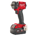 Milwaukee M18 FPP4C-555T Powerpack met 4 machines 18V - 1x5,0Ah/2x5,5Ah Li-Ion - in Packout Trolley