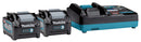 Makita Startset XGT DC40RA/2xBL4040 - 191J97-1